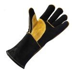 VLUYYV Heat Resistant BBQ and Welding Gloves