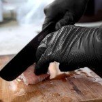 Heavy Duty Black Nitrile Disposable Gloves - 100 pcs