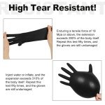 Heavy Duty Black Nitrile Disposable Gloves - 100 pcs