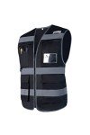 Reflective Safety Vest with 8 Pockets - ANSI Class 2