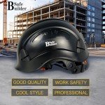 SAFEBUILDER OSHA Approved Hard Hat with Visor