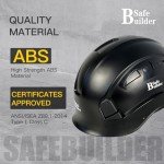 SAFEBUILDER OSHA Approved Hard Hat with Visor