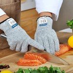 Cut Resistant Kitchen Gloves for Chefs & Butchers