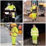 Hi-Vis Waterproof Rain Jacket & Pants Set