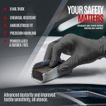 Heavy-Duty Nitrile Gloves for Safety & Control