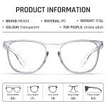 Clear Anti-Fog Safety Glasses for Outdoor Use