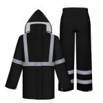 High Visibility Waterproof Rain Gear for Men