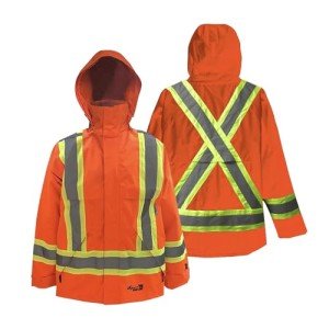 VIKING Fire Resistant Reflective Safety Jacket, Large