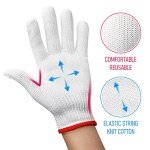 Lightweight Cotton Work Gloves - 12 Pairs