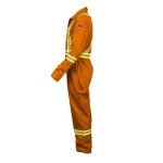 High Visibility Flame Resistant Coverall - Orange Medium