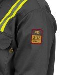 Flame Resistant Hi-Vis FR Shirt - Medium Dark Grey