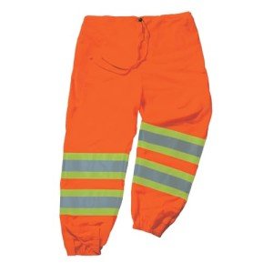 Reflective Safety Pants for Outdoor Workers - Orange