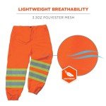 Reflective Safety Pants for Outdoor Workers - Orange