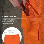 Reflective Safety Pants for Outdoor Workers - Orange