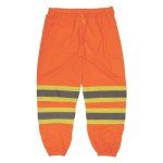 Reflective Safety Pants for Outdoor Workers - Orange