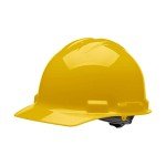 Malta Dynamics Yellow 4-Point Suspension Hard Hat