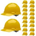 Malta Dynamics Yellow 4-Point Suspension Hard Hat