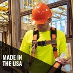 Malta Dynamics Yellow 4-Point Suspension Hard Hat