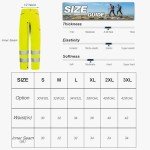 Hi-Vis Waterproof Safety Work Pants for Men