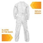 KleenGuard A20 Elastic Wrist & Ankle Coverall, 2X