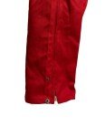High Visibility Coveralls with Leg Zipper - Red