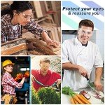 Lightweight Clear Safety Glasses for Men and Women