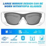 Lightweight Clear Safety Glasses for Men and Women