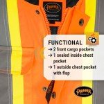 Hi-Vis Waterproof Bib Pants for Outdoor Safety