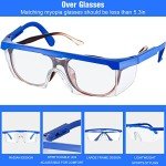 Kigeli Over Glasses Safety Goggles for Adults