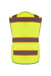 High Visibility Reflective Safety Vest with 10 Pockets