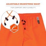Hi-Vis Thermal Safety Pants for Men - Orange