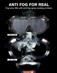 MELASA ANSI Z87.1 Safety Goggles - Lightweight & Anti-Fog