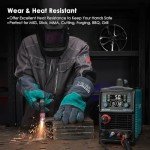 Bestarc 16" Leather MIG Welding Gloves - Heat Resistant