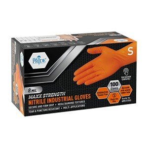 Heavy-Duty Disposable Nitrile Gloves - 100 Count