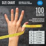 Heavy-Duty Disposable Nitrile Gloves - 100 Count