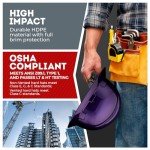 Acerpal Purple Weave Carbon Fiber Hard Hat