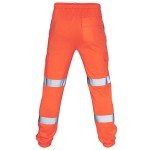 Men's Reflective Safety Pants with Pockets - Hi Vis