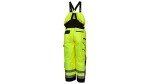 Pyramex H-Vis Winter Bib Pants - Lime Medium