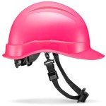 Pink OSHA Hard Hat with 6 Point Suspension
