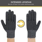 Evridwear Large Protective Gray Gloves - 24 Pairs