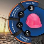 Pink OSHA Hard Hat with 6 Point Suspension