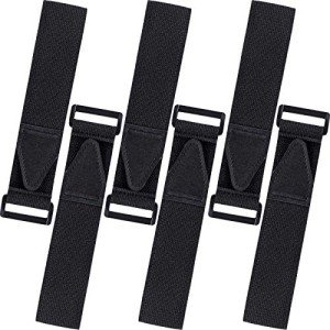 Adjustable Bicycle Pant Leg Straps - 6 Pcs Set