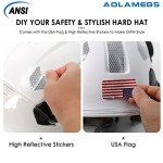 OSHA Approved Reflective Hard Hat with Visor