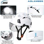 OSHA Approved Reflective Hard Hat with Visor