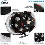 OSHA Approved Reflective Hard Hat with Visor