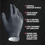 Heavy Duty Chemical Resistant Nitrile Gloves, XL