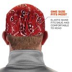 Ergodyne Chill Its 6630 Terry Sweatband Skull Caps