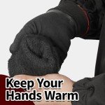 FreezeGuard Waterproof Winter Work Gloves - 2 Pairs