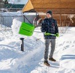 DULFINE Waterproof Winter Work Gloves for Men