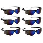 KleenGuard V30 Nemesis Safety Glasses - Black/Blue